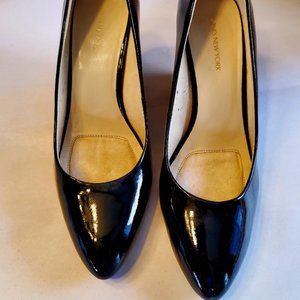 Patent Leather Dress Wedge Shoe
